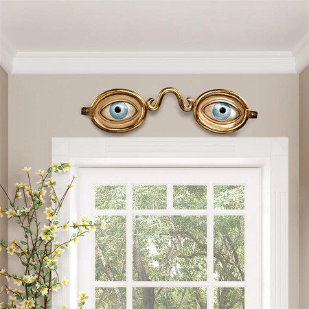 Design Toscano Folk Art Optometrist Trade Wall Sculpture KY2080
